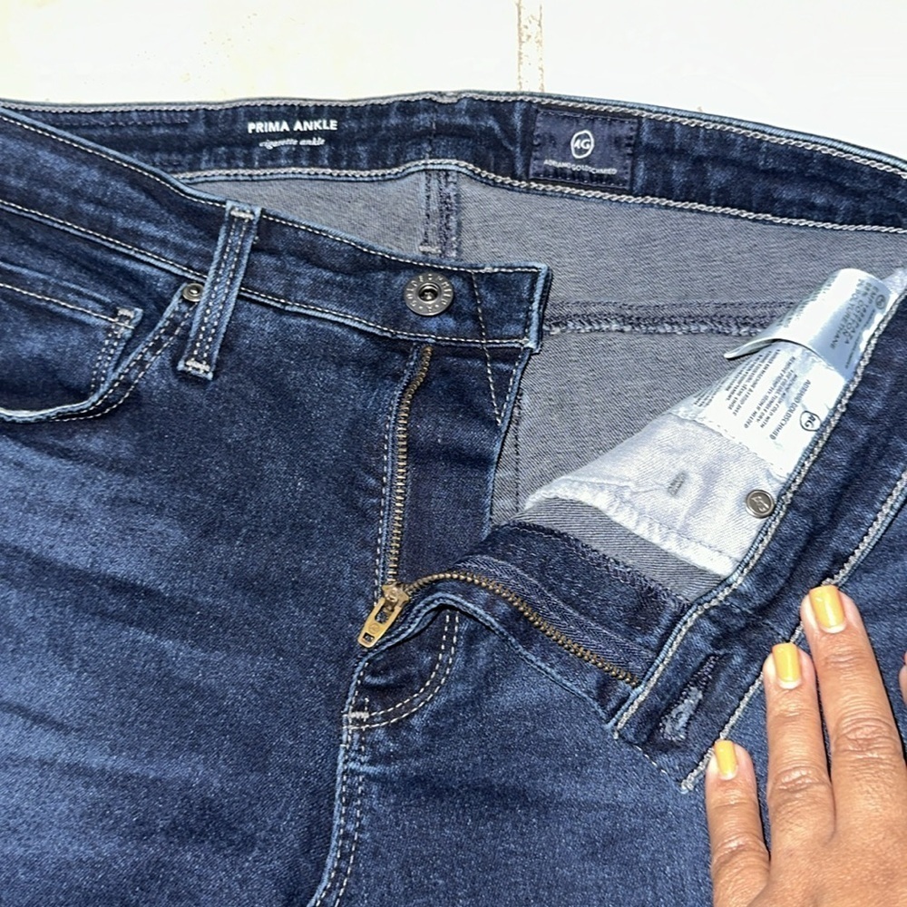 Adriano‎ Goldschmied cigarette ankle jeans Sz. 27 R - Picture 6 of 9